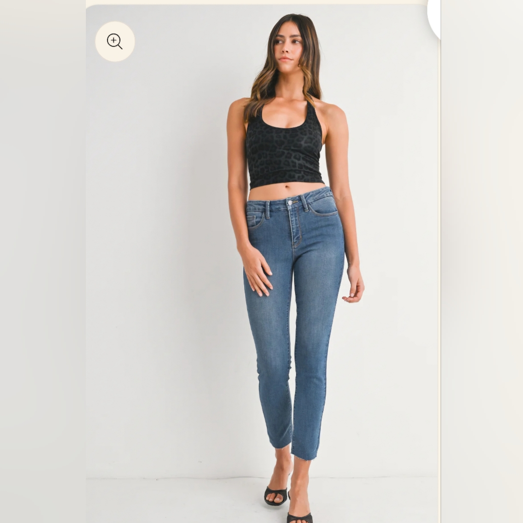 Women's Just Usa High-Rise Stretchy Skinny Jeans - Size 32p (14p)